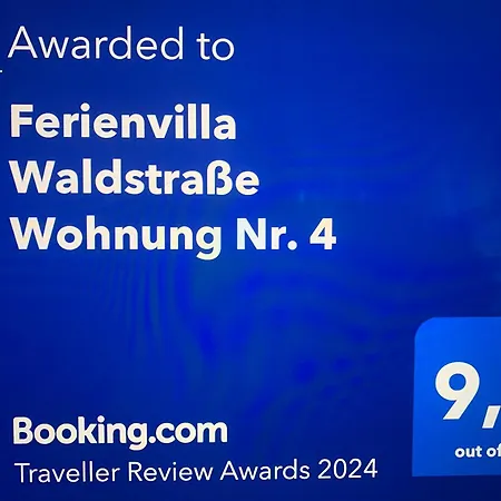 Apartment Ferienvilla Waldstraße Nr. 4 Ostseebad Heringsdorf